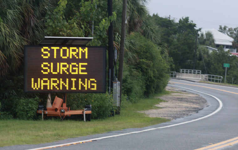 Tropical Storm Debby Heads Towards Florida's Big Bend Region