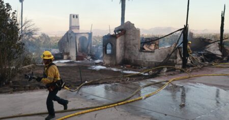 Edgehill Fire destroys homes in San Bernardino County as temps soar in California