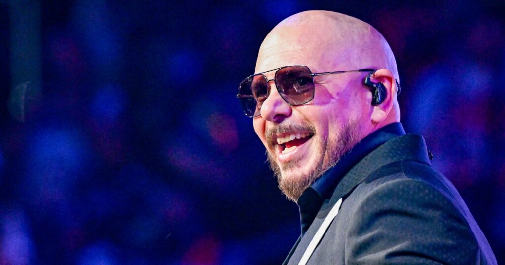Dale! Pitbull signs deal to have football stadium at Florida International University named after him