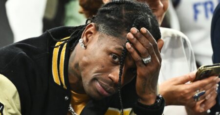 Travis Scott released with no charges after allegedly assaulting a hotel security guard