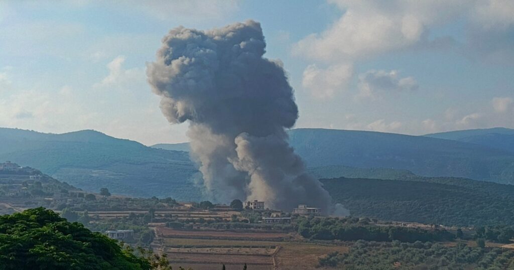 Israel launches strikes against Hezbollah targets in Lebanon