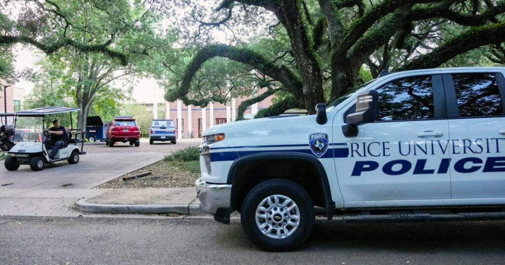Student fatally shot in apparent murder-suicide at Rice University