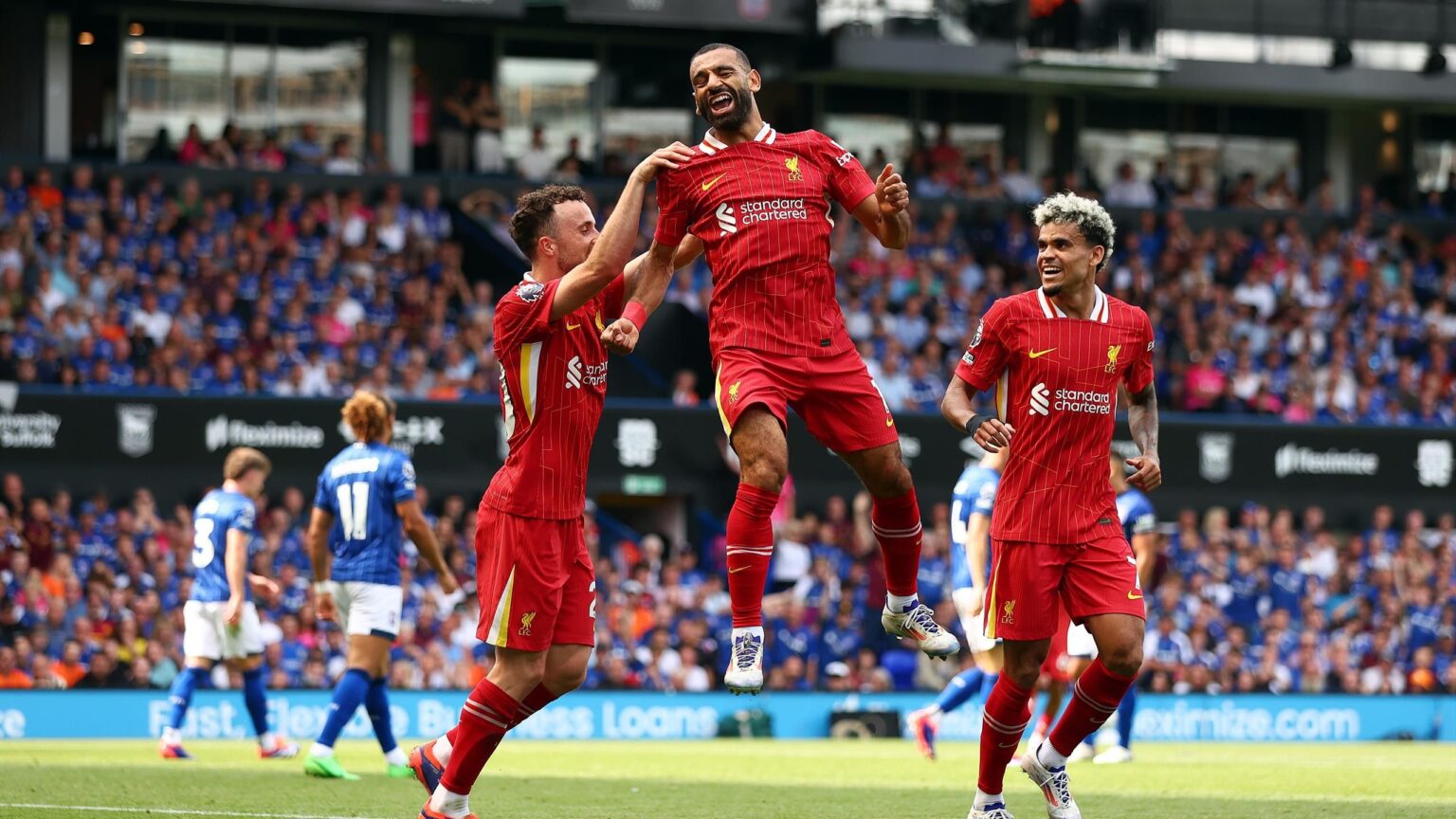 Ipswich Town 0-2 Liverpool: Arne Slot era up and running as Diogo Jota, Mo Salah goals see Liverpool past Tractor Boys