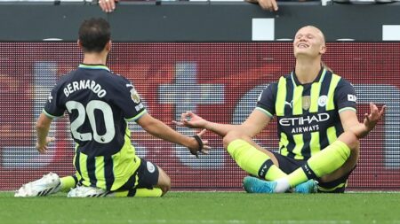 West Ham United 1-3 Manchester City: Erling Haaland continues stunning start to season with back-to-back hat-tricks