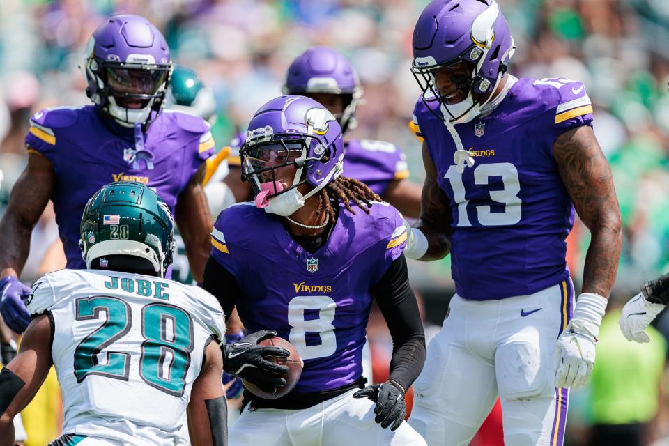 Notable plays from the Vikings preseason win over the Eagles