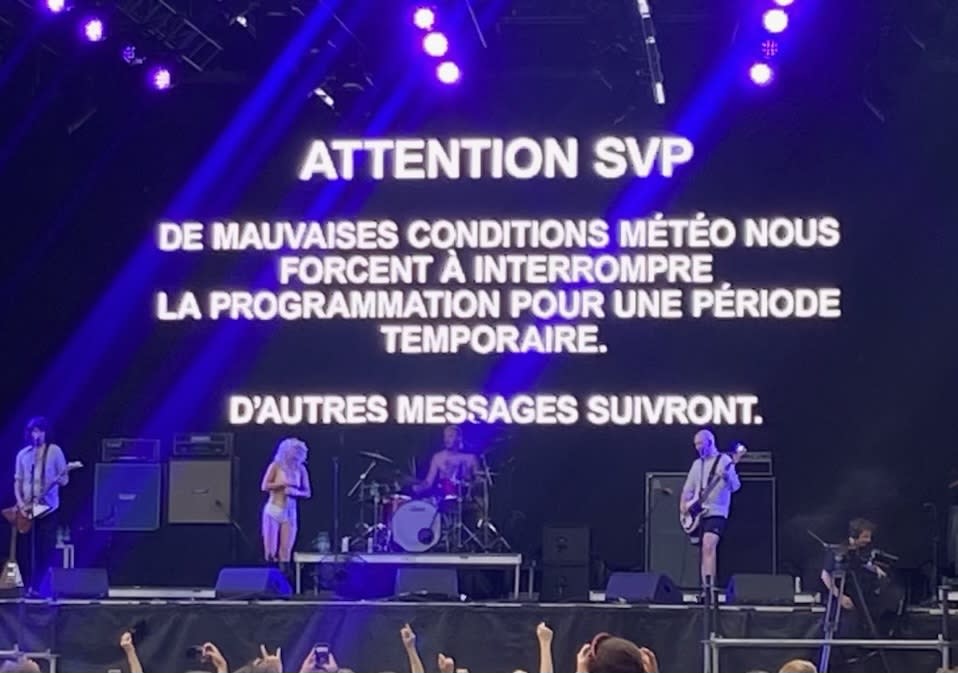 Weather cuts Osheaga 2024 shows short