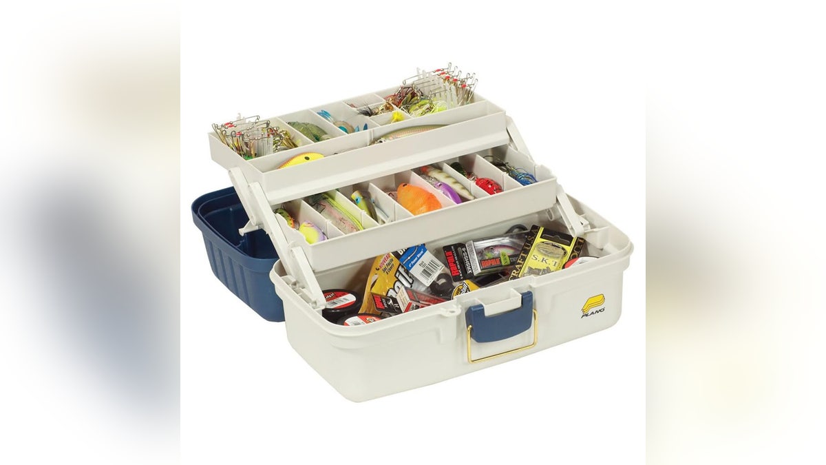 Store everything you need to fish in a tackle box.