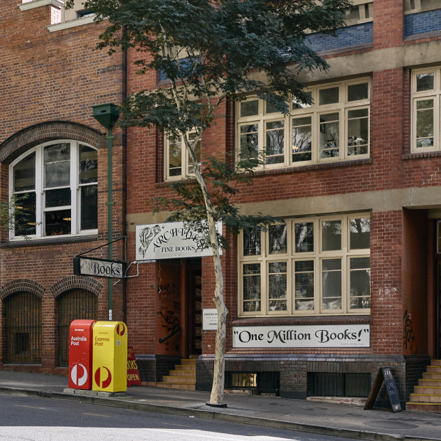 Formerly a printing press, the John Mills Himself building has harboured Archives Fine Books for nearly four decades.