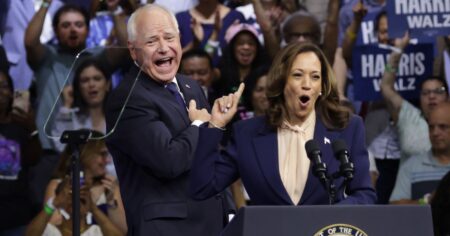 Democrats Lost Their Minds Over Tim Walz, Kamala Harris’ New Midwestern Running Mate