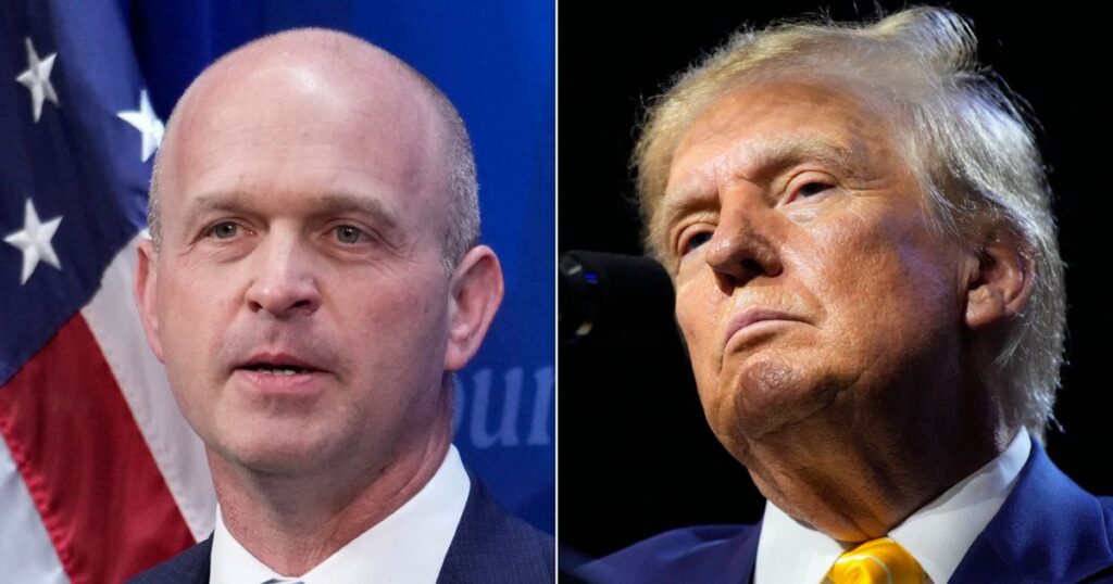 Trump Took Private Jet Flight With Head Of Project 2025, New Photo Shows