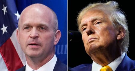 Trump Took Private Jet Flight With Head Of Project 2025, New Photo Shows