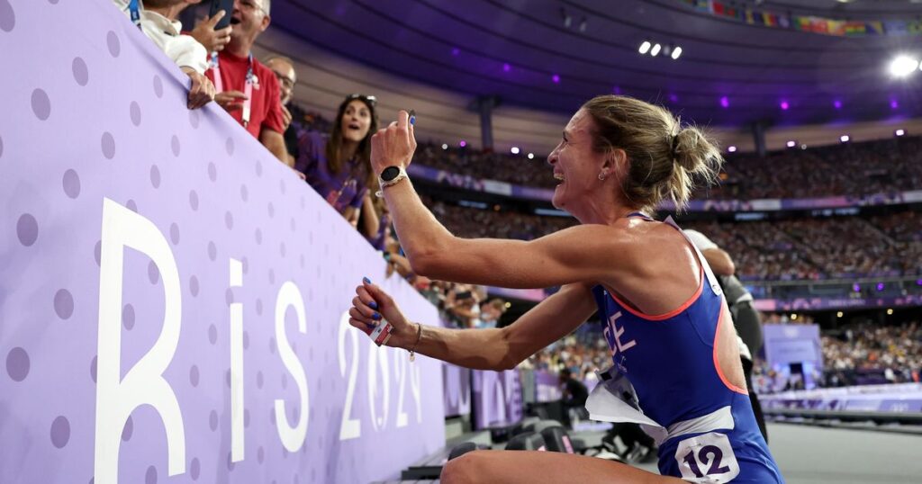 Olympian Proposes To Boyfriend With Something Way Cooler Than A Ring After Race