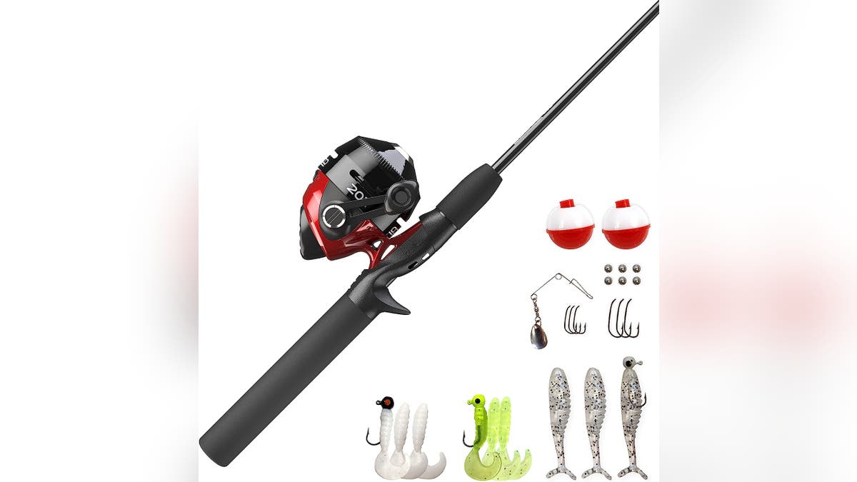 The right fishing rod is the key to learning to fish.