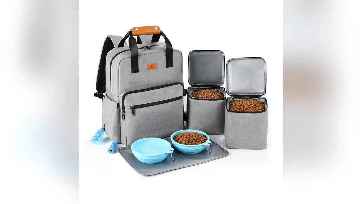 Pack everything your dog needs in one place.