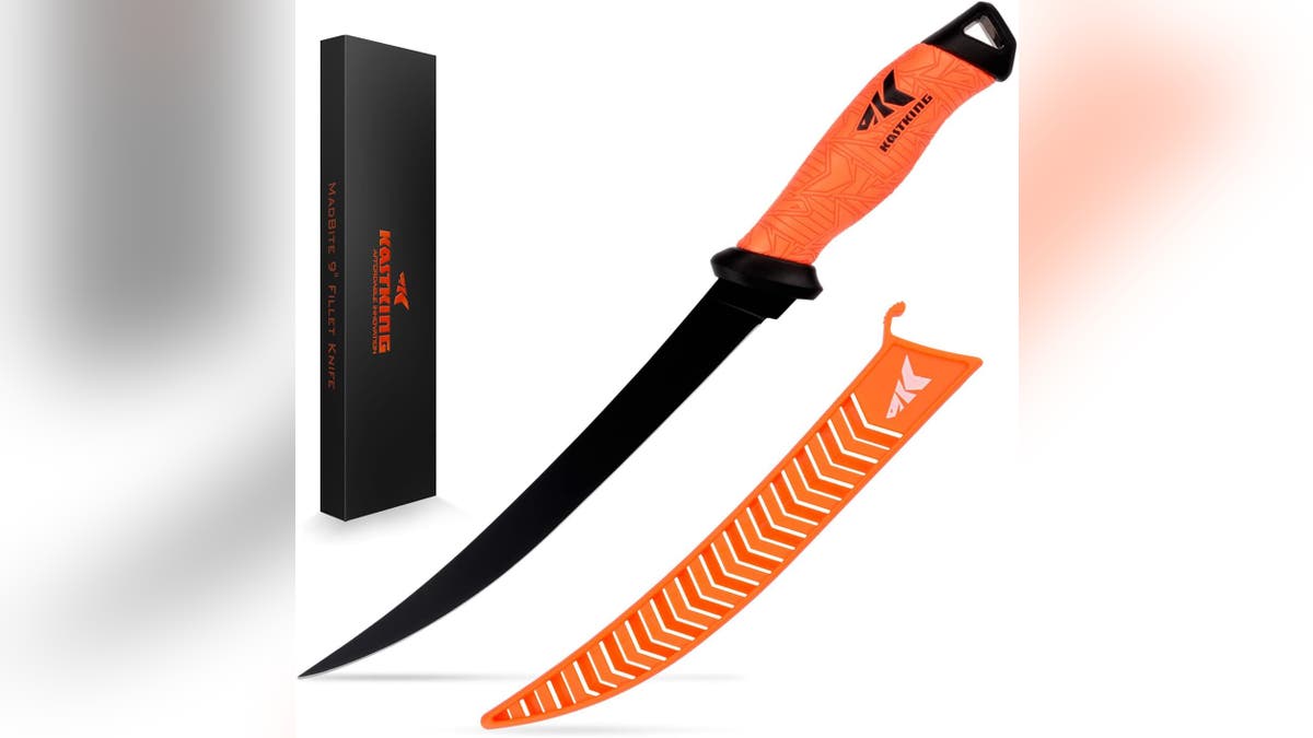 Bring along a knife for filleting the fish once you've caught it.