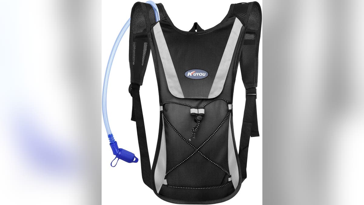 Stay hydrated when you bring a hydration pack with you.