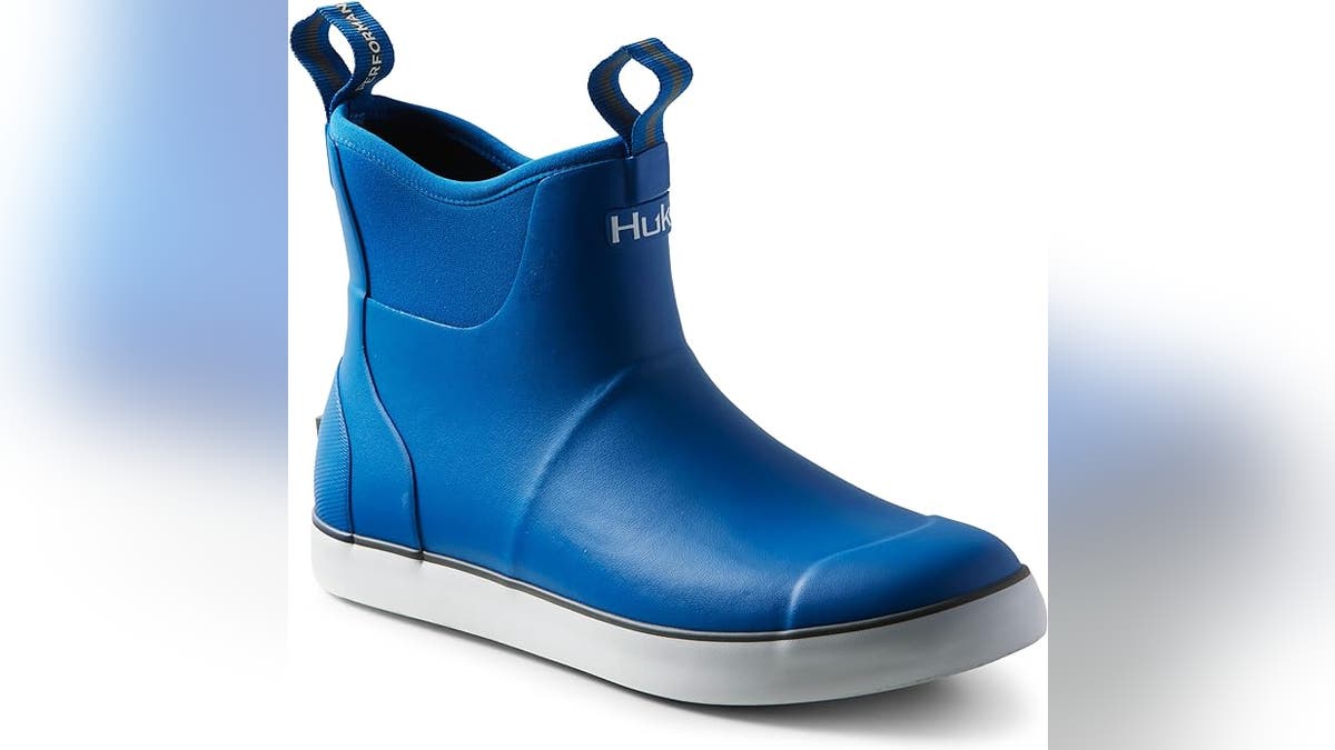 Keep your feet dry with waterproof boots.