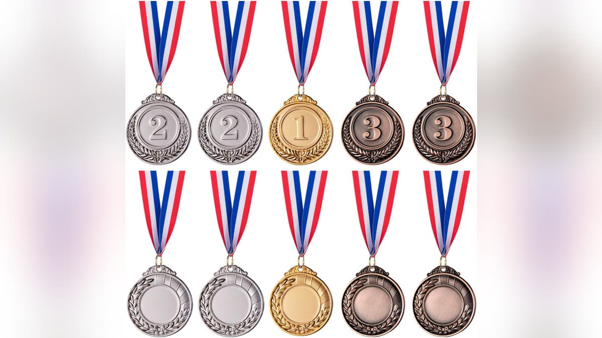 Add to the competition by passing out your own medals.