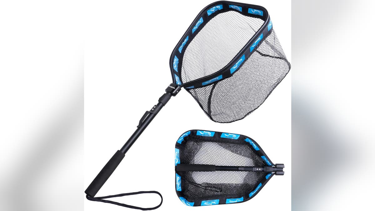 Make securing your fish easier with a fishing net.