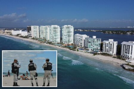 4 men — including cop accused of taking bribes — gunned down near Cancun resort