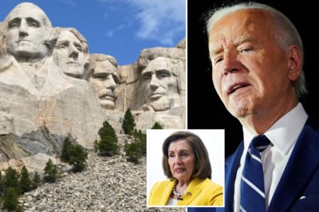 Pelosi says US should add Biden to Mount Rushmore: ‘Such a consequential president’