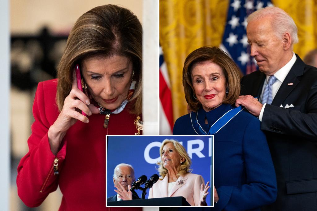 Nancy Pelosi forced Biden into a ‘come to Jesus’ moment about 2024 run with threat to publicly trash him: report