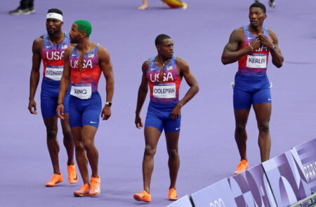 Carl Lewis says it’s ‘time to blow up the system’ after another disaster for U.S. men’s 4×100 relay