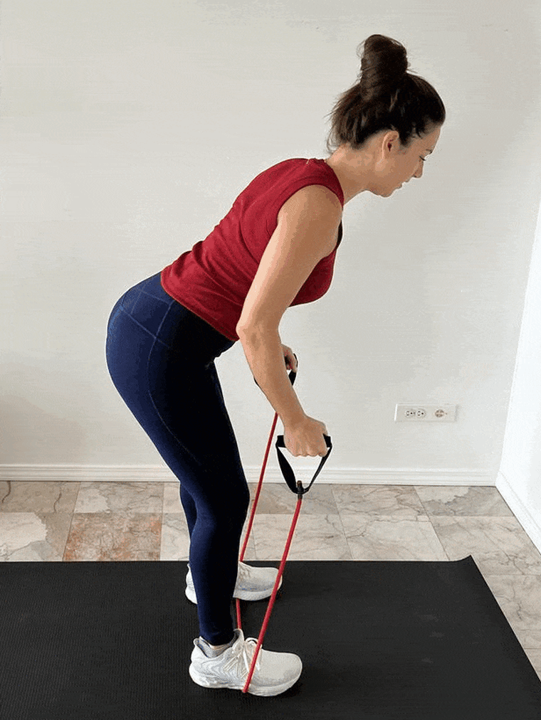 Bent-over row