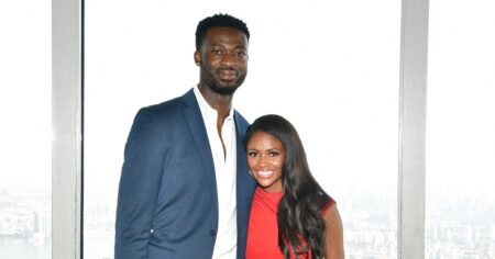 Bachelorette Charity Lawson and Fiance Dotun Clap Back at Claim He Was Miserable at ‘Men Tell All’