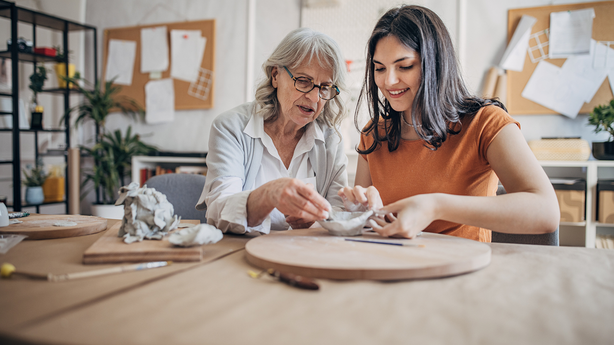 Crafting keeps you busy and is good for the soul.