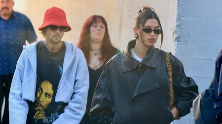 Hailey Bieber’s Summer Kitten Heels Are Her Third Trimester Essentials