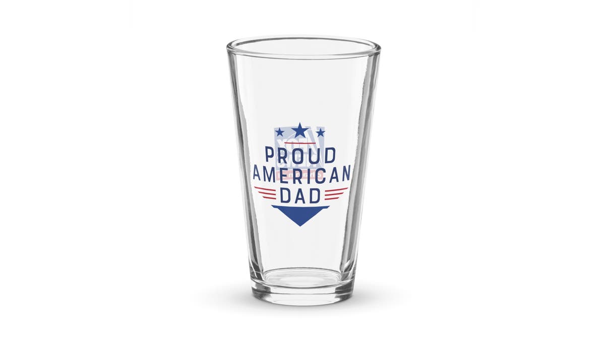 Celebrate your appreciation for the U.S. with a nice cold beer in your new pint glass.