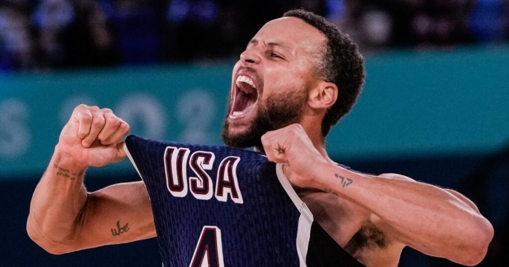 Stephen Curry Wins His 1st Olympic Gold Medal as Team USA Beats France in Men’s Basketball
