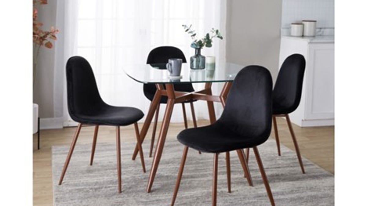 Give your home a model feel with this small dining table.