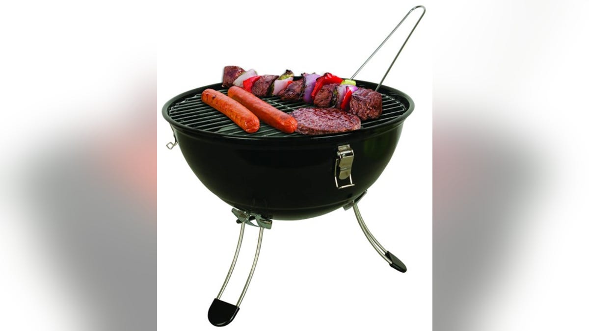 A travel charcoal grill helps you cook your favorites on the go.