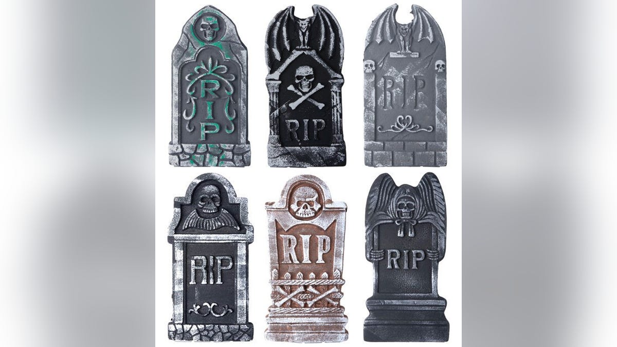 Turn your yard into a cemetery for the spooky season.