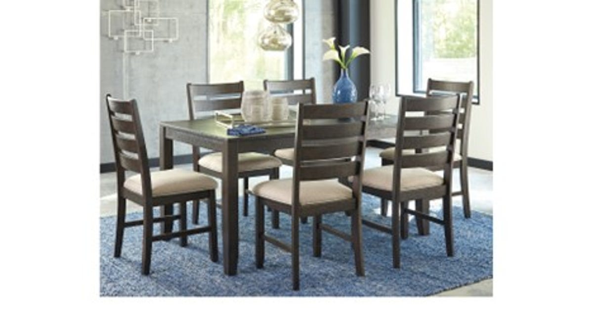 Seat the whole family at this classic dining set.