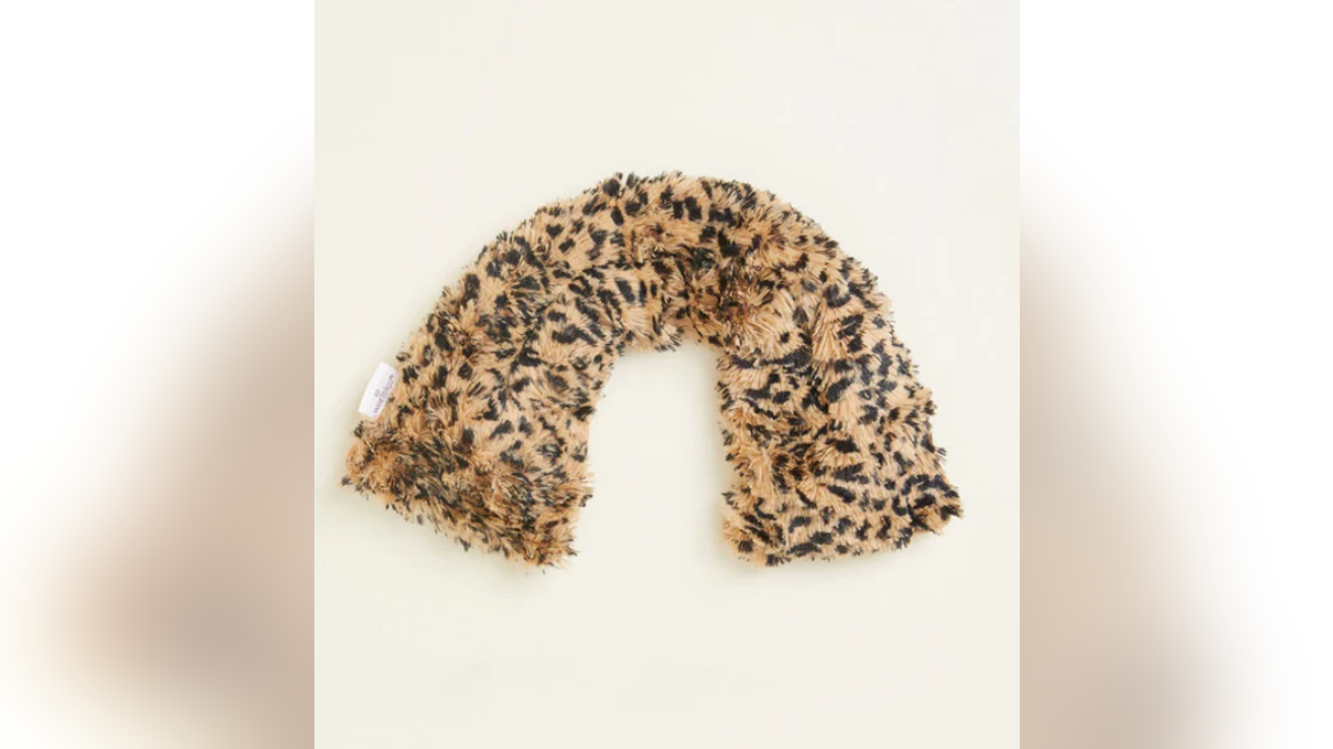 Relax your neck muscles with a heated neck wrap.