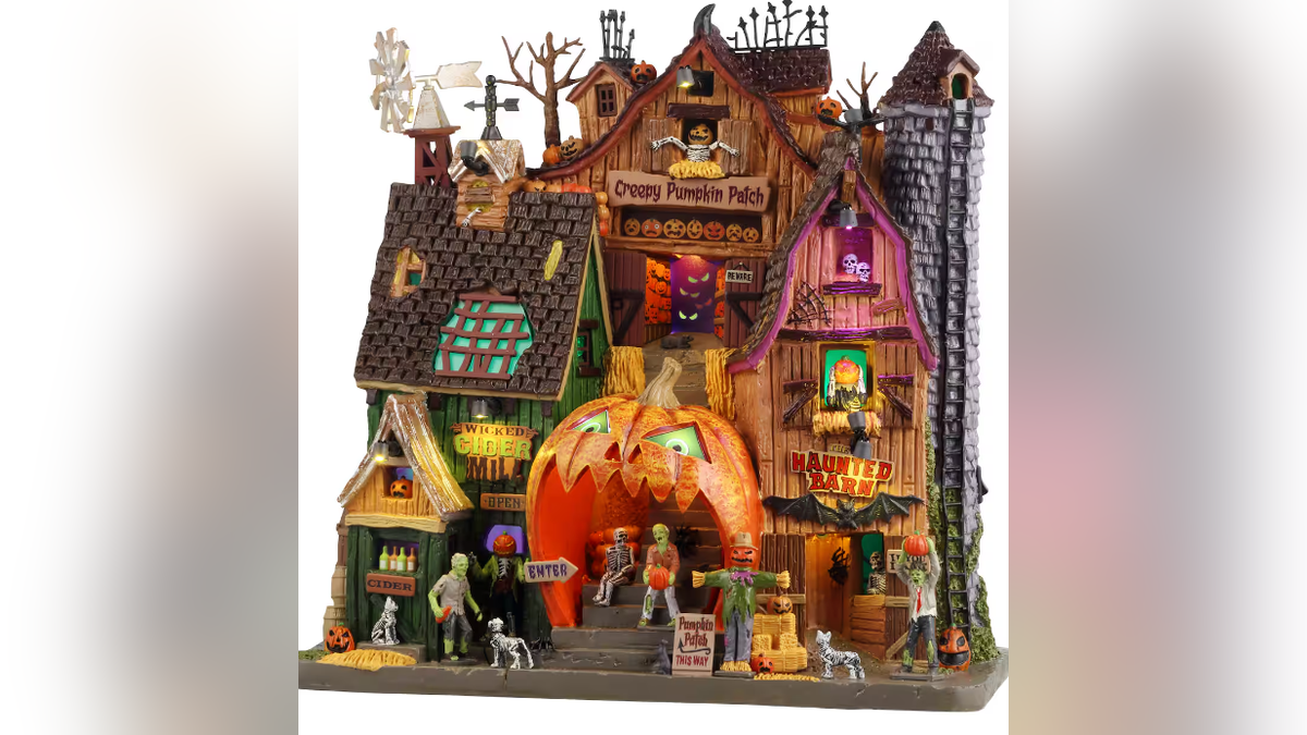 Build your own Halloween village.