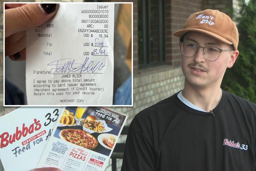 Hateful customer leaves shocking tip for gay server at Kansas eatery: ‘That hurt me a lot’