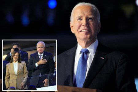 Biden emotionally bids adieu in late-night DNC address pushed out of primetime