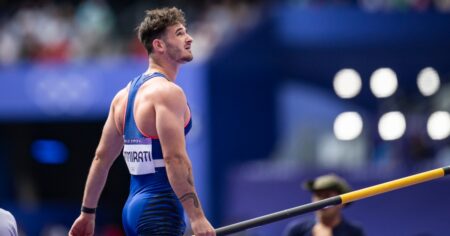 French Pole Vaulter Anthony Ammirati Is ‘Frustrated’ After Crotch Catches on Crossbar