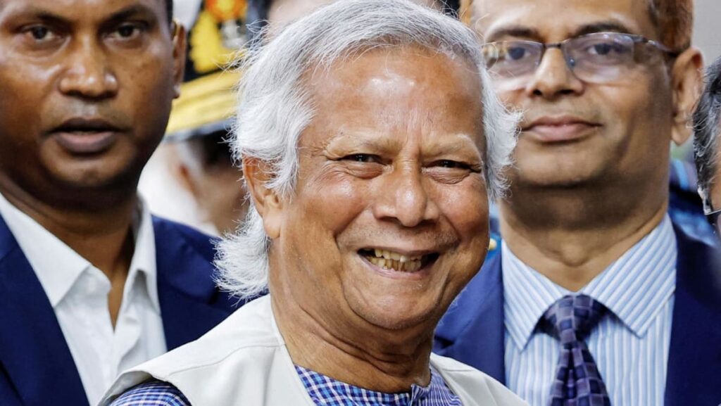 Nobel laureate Yunus arrives to lead Bangladesh, says will be guided by students