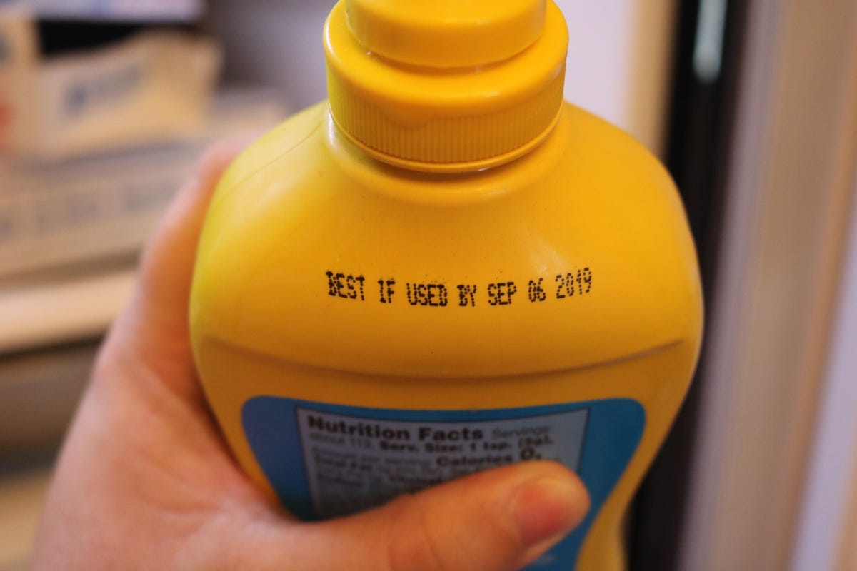 best by date on mustard