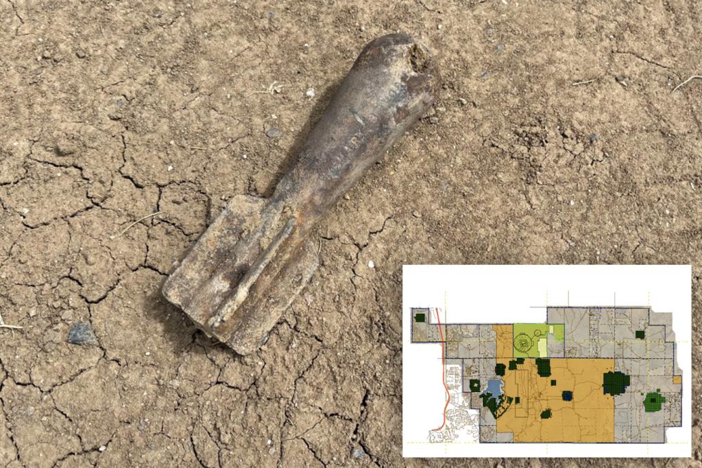 Construction team unearths WWII-era bomb at former Colorado military training range