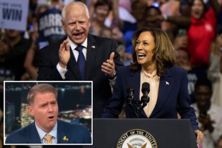 Kamala Harris dragged on CNN for ‘weaksauce’ decision to bring Tim Walz to first interview: ‘Lack of confidence’