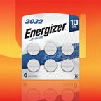 6-pack of Energizer C2032 3V cells