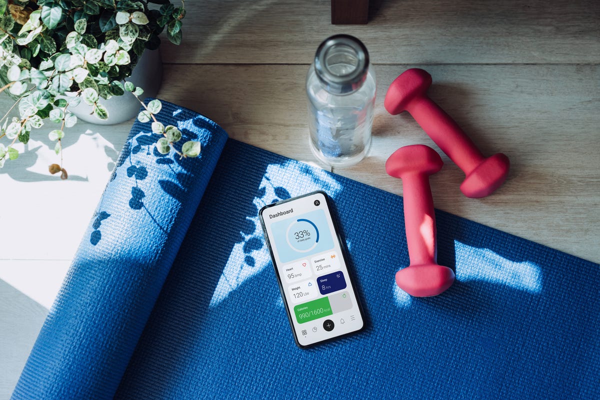 Fitness, wellness and home work out concept