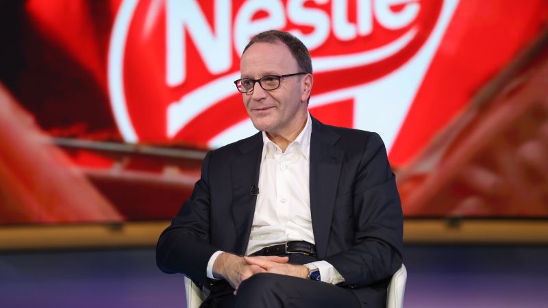 Nestle replaces CEO Schneider with company veteran Freixe
