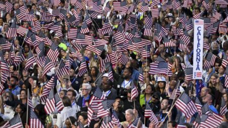 Patriotism becomes central theme at Democratic National Convention